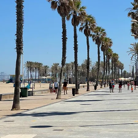 Lägenhet Luxury D9-29 With Terrace And Sea Views With Two Valencia