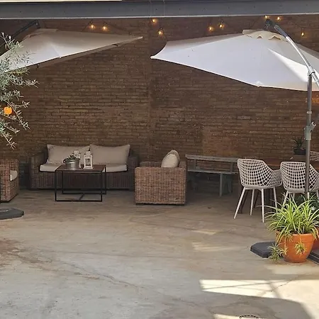 公寓 Tradicional Casa Con Patio Ruzafa 瓦伦西亚