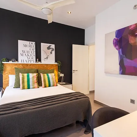 Apartment Florit Flats - Stylish 2 Bedroom Ac Wifi Terrace Attic In Center Valencia