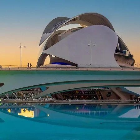 Szálloda Private Bedroom - Comfy&quiet - Near Of Arts And Sciences Valencia