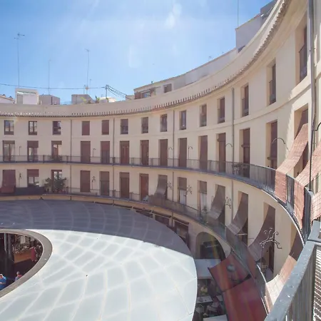 아파트 Singularstays Plaza Redonda Ii 발렌시아