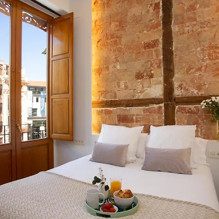 아파트 Singularstays Plaza Redonda Ii 발렌시아