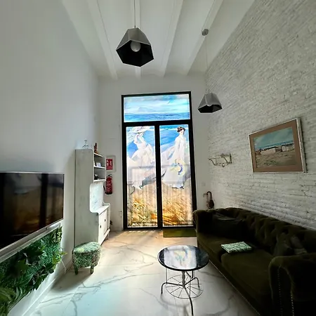 Loft Con Mucha Luz En El Centro Barrio Ruzafa Дом отдыха