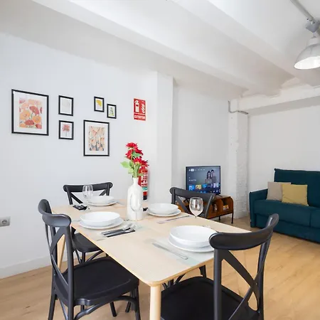 Florit Flats - Bohemia - 4 Guests - Wifi Ac - Ruzafa Area * Валенсия