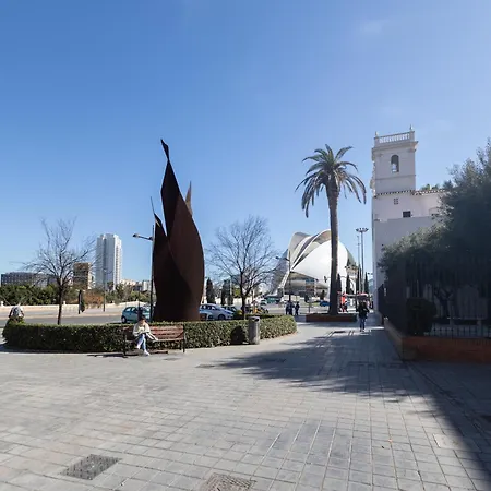 Lägenhet Les Arts Plaza By Concept Flats Valencia