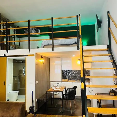 Duplex Tipo Loft De Estilo Selvatico Y Safari, Con Encanto Y A Pasos Del Mar דירה *