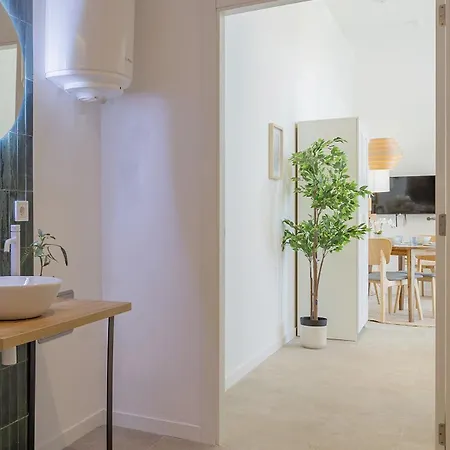 Uy - Loft Acogedores Y Modernos Estudios Cerca De La Estacion Joaquin Sorolla 아파트