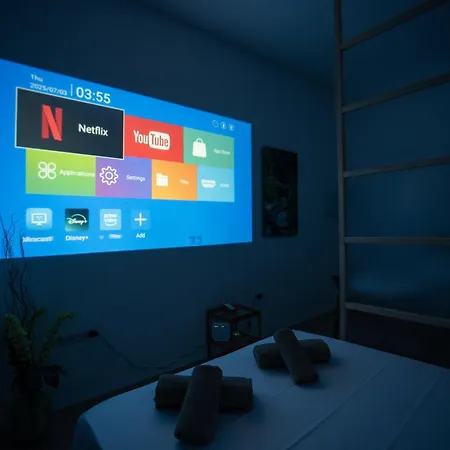 Loft Centrico 2 Pax Poyector Tv Apartman