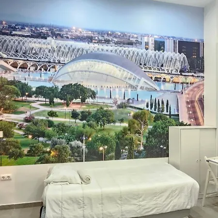 Apartament A123 Viviendaturisticavalencia Grandes Grupos Walencja
