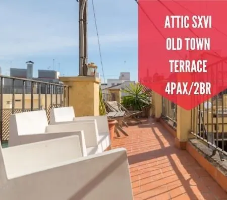 Atico Exclusivo Del Siglo Xvi Con Terraza Privada En El Corazon De Ciutat Vella Valencia