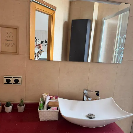 Malvarrosa Penthouse 4 Rooms, Suite, Terrace And Balcony 公寓 *