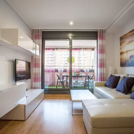 On The Beach,pool,wifi,garage,valencia 瓦伦西亚