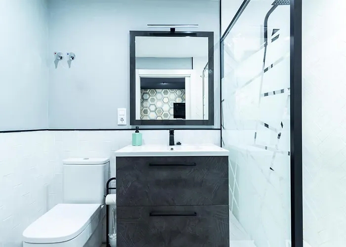 아파트 Chic Estudio Privado Al Lado De La Playa