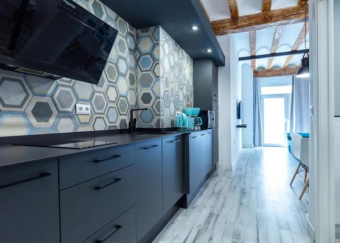 아파트 Chic Estudio Privado Al Lado De La Playa *