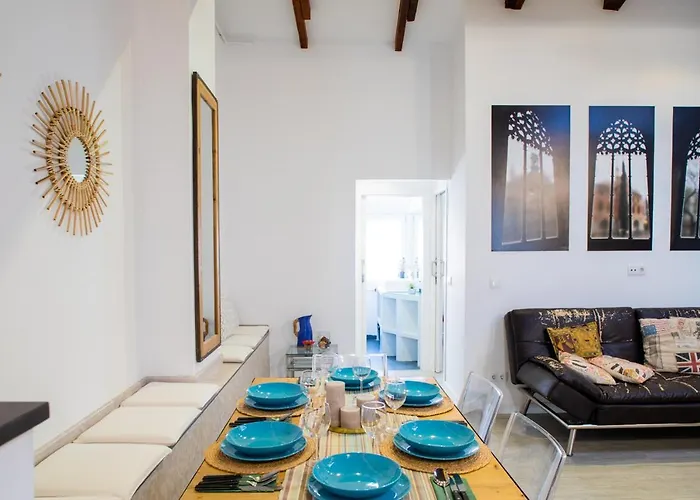 Lejlighed Florit Flats - Cabanyal 3 Bedroom Wifi Ac Terrace Penthouse *