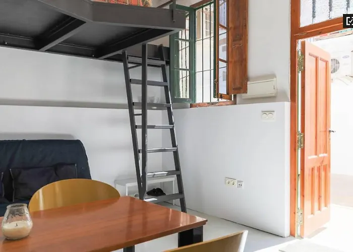 아파트 Casita Artista En Edificio Barrio Ruzafa