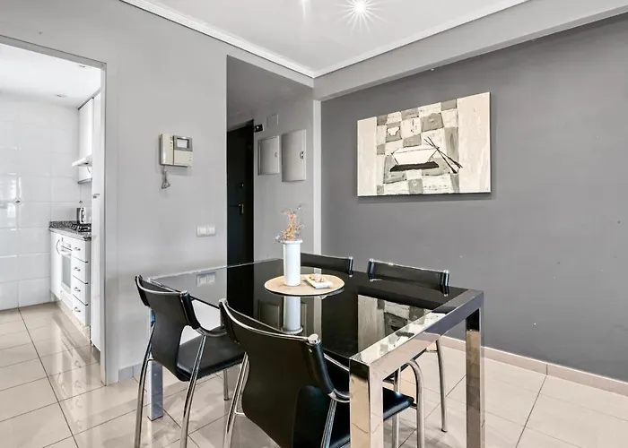 Atico Frente Al Mar, Pataconablue, Complejo Vacacional 아파트 발렌시아