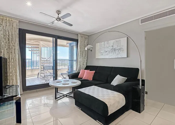 Atico Frente Al Mar, Pataconablue, Complejo Vacacional * 발렌시아