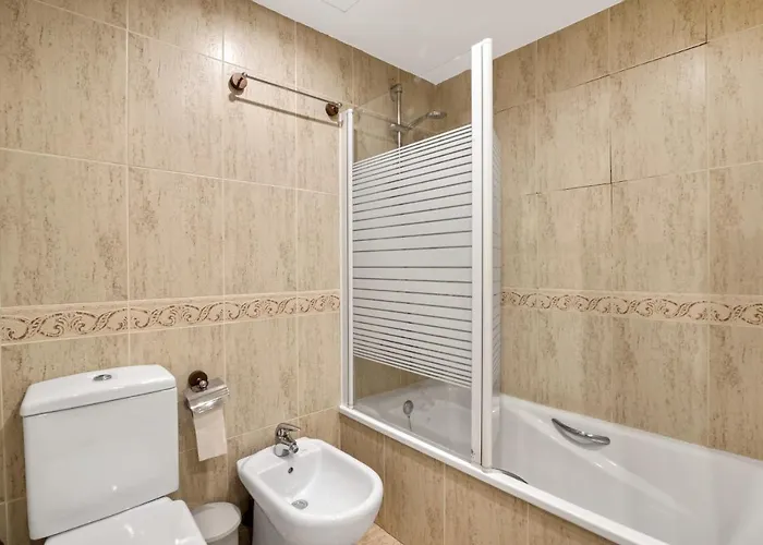 아파트 Atico Frente Al Mar, Pataconablue, Complejo Vacacional 발렌시아