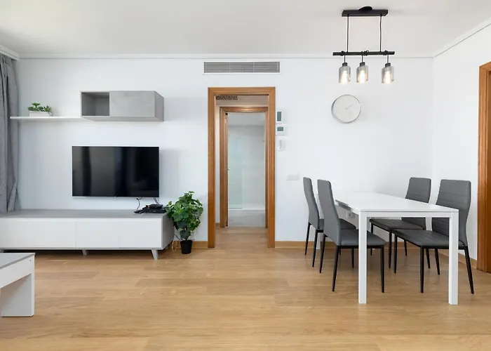 Apartup Patacona Surfing 아파트 *