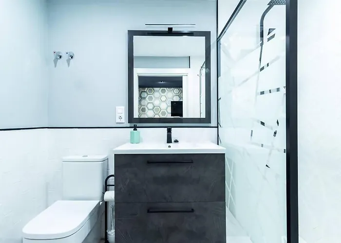 아파트 Chic Estudio Privado Al Lado De La Playa 발렌시아