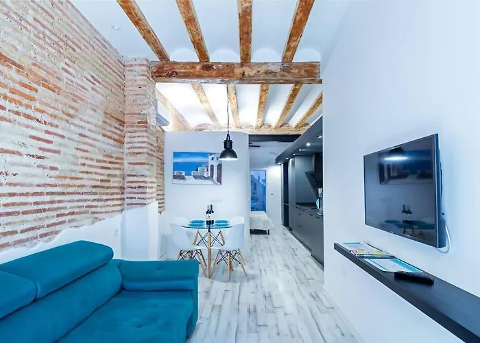 Chic Estudio Privado Al Lado De La Playa 아파트