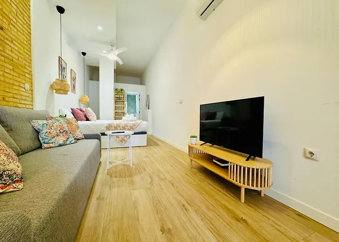 아파트 Dorado Cabanyal - Luxury Beachside Charm 발렌시아