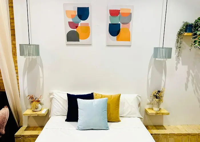 شقة Relaxing Beachside Cabanyal Loft