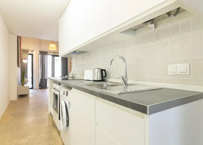 شقة 4 Huespedes Con Patio Y Ducha Exterior