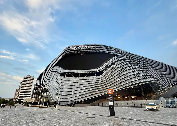 Elegante Duplex, Piscina, Roig Arena
