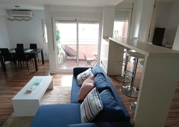 Malvarrosa Penthouse 4 Rooms, Suite, Terrace And Balcony 公寓