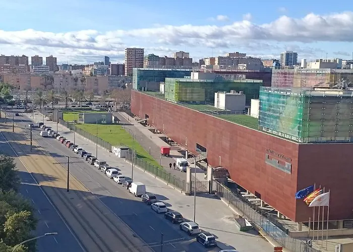 公寓 Malvarrosa Penthouse 4 Rooms, Suite, Terrace And Balcony *