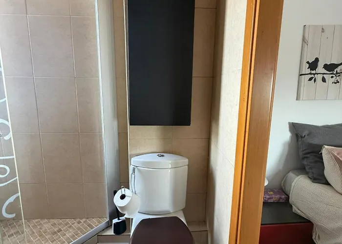 Malvarrosa Penthouse 4 Rooms, Suite, Terrace And Balcony 公寓 *