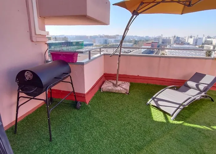 Malvarrosa Penthouse 4 Rooms, Suite, Terrace And Balcony