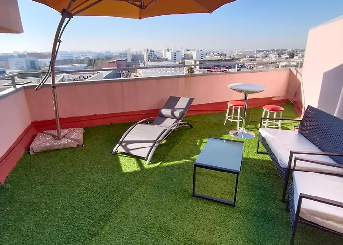 公寓 Malvarrosa Penthouse 4 Rooms, Suite, Terrace And Balcony *