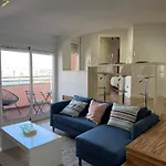 Malvarrosa Penthouse 4 Rooms, Suite, Terrace And Balcony Walencja