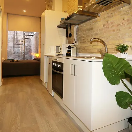 Appartement Loft Independiente Con Piscina Compartida En Centro De