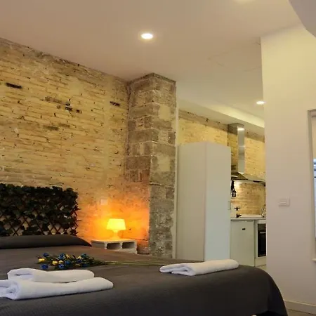 Appartement Loft Independiente Con Piscina Compartida En Centro De *