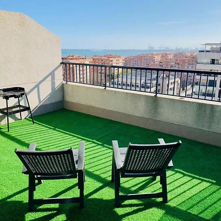 Non Stress Atico Duplex Con Vistas Al Mar *