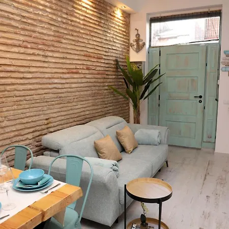 Vintage Loft Beach, Private Terrace Wifi Apartman Valencia