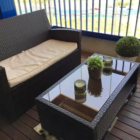 With One Bedroom In Alboraia With Wonderful Sea View Shared Pool Furnished Terrace 100 M From The Beach Apartment