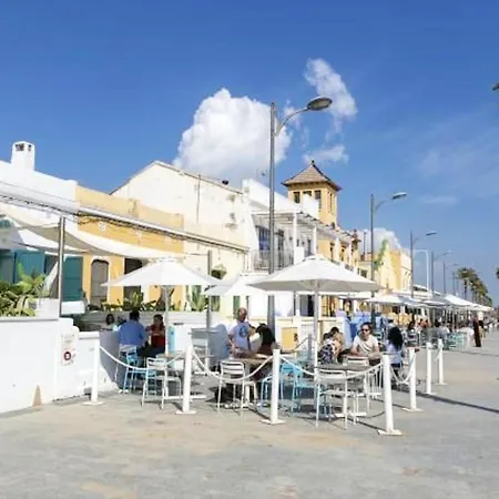 With One Bedroom In Alboraia With Wonderful Sea View Shared Pool Furnished Terrace 100 M From The Beach
