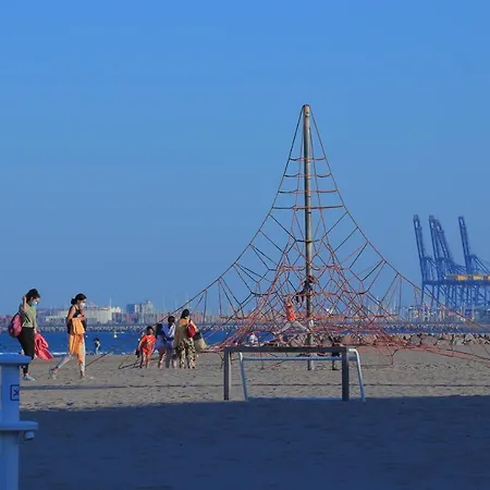 アパート Atico Patacona Playa バレンシア