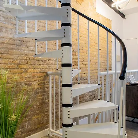 Florit Flats - Cabanyal 3 Bedroom Wifi Ac Terrace Penthouse *