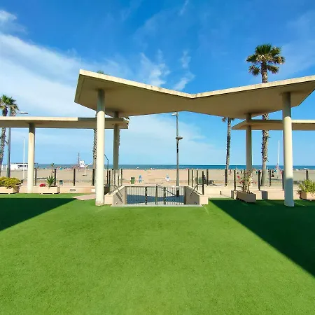 Lägenhet Non Stress Arena Primera Linea De Playa Valencia