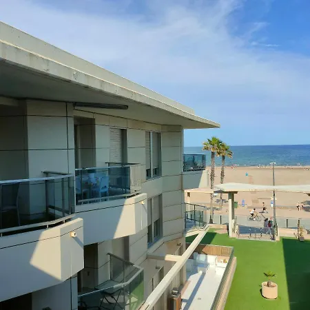 Apartman Non Stress Arena Primera Linea De Playa Valencia