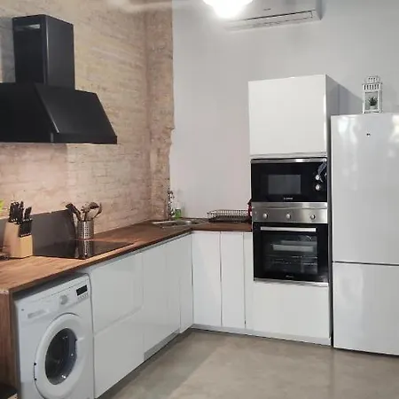 Florit Flats - Lovely With Private Terrace By El Cabanyal Apartment *