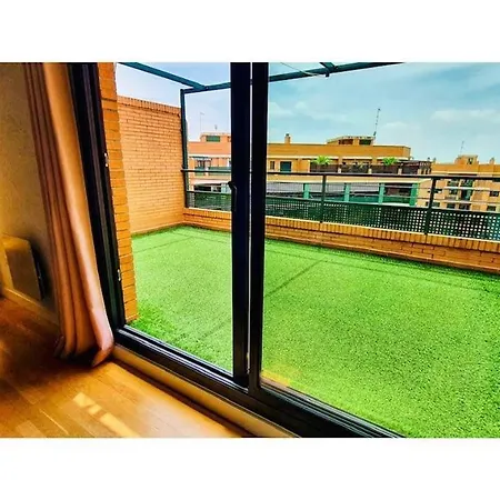 アパート Lovely Penthouse With Pool バレンシア