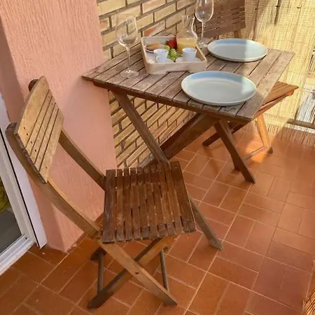 Coqueto De Playa Con Piscina Y Terraza Daire