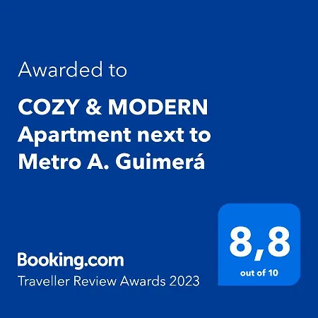 Cozy&modern Junto A Metro A Guimerá *